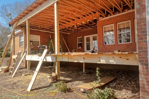 Porch Columns Installation in Bella Vista