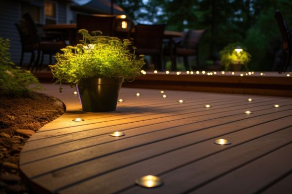 Ground Level Deck Construction in Bella Vista