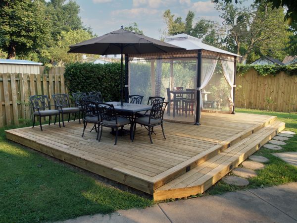 Platform Deck Construction in Bella Vista