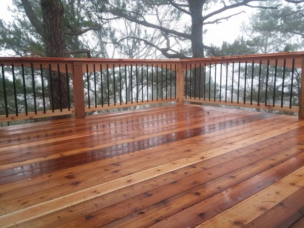 Cost of Cedar Deck Repair in Bella Vista